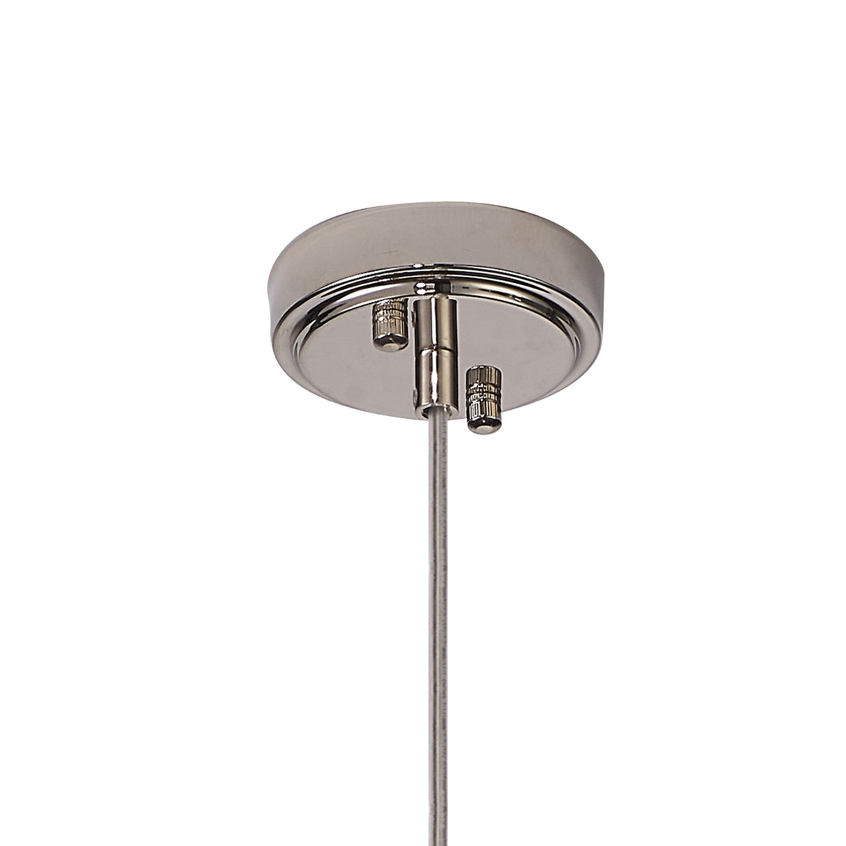 Wisteria 15cm Round 1 Light Crystal Pendant Light - Polished Nickel