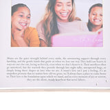 Mum Word and Verse Square Metal Photo Frame 6 x 4in - Silver