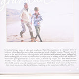 Grandad Word Rectangular Metal Photo Frame 6 x 4in - Silver