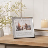 Family Word and Verse Metal Photo Frame 6 x 4in - Silver