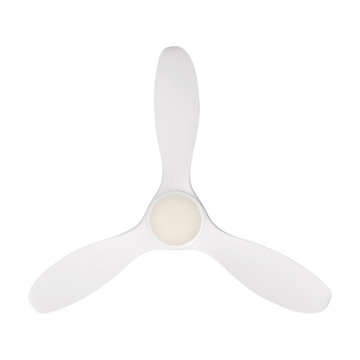Wolmora Ceiling Fan with Light - Matt White