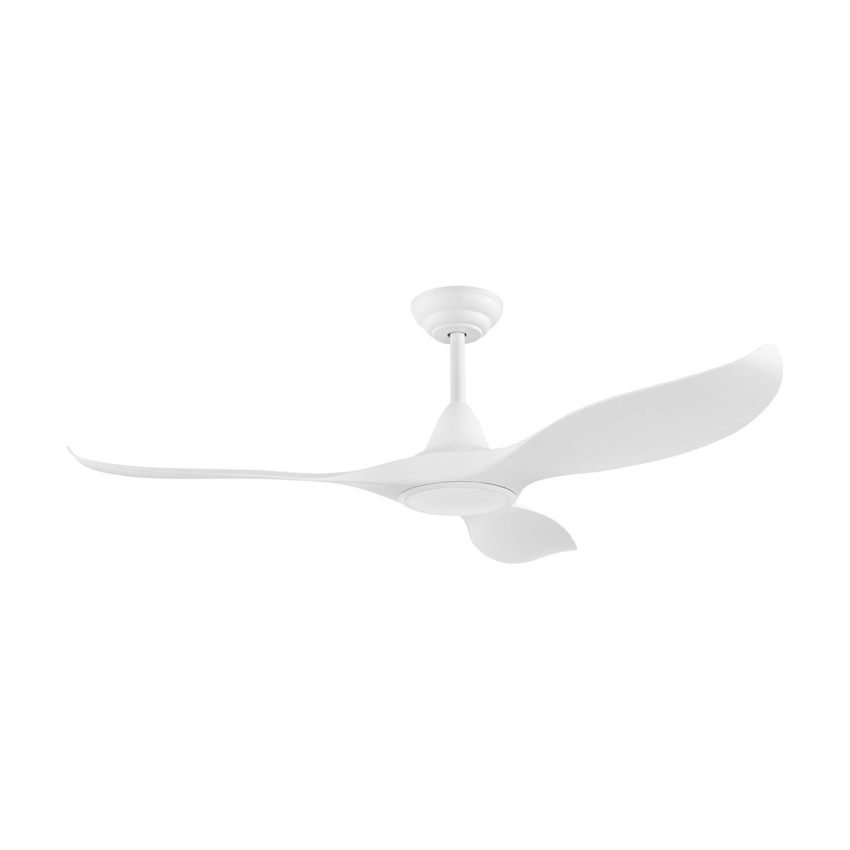 Wolmora Ceiling Fan with Light - Matt White