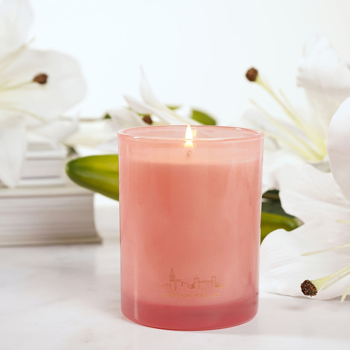 Paradise Found Round 1 Wick Scented Candle 227g - Pink