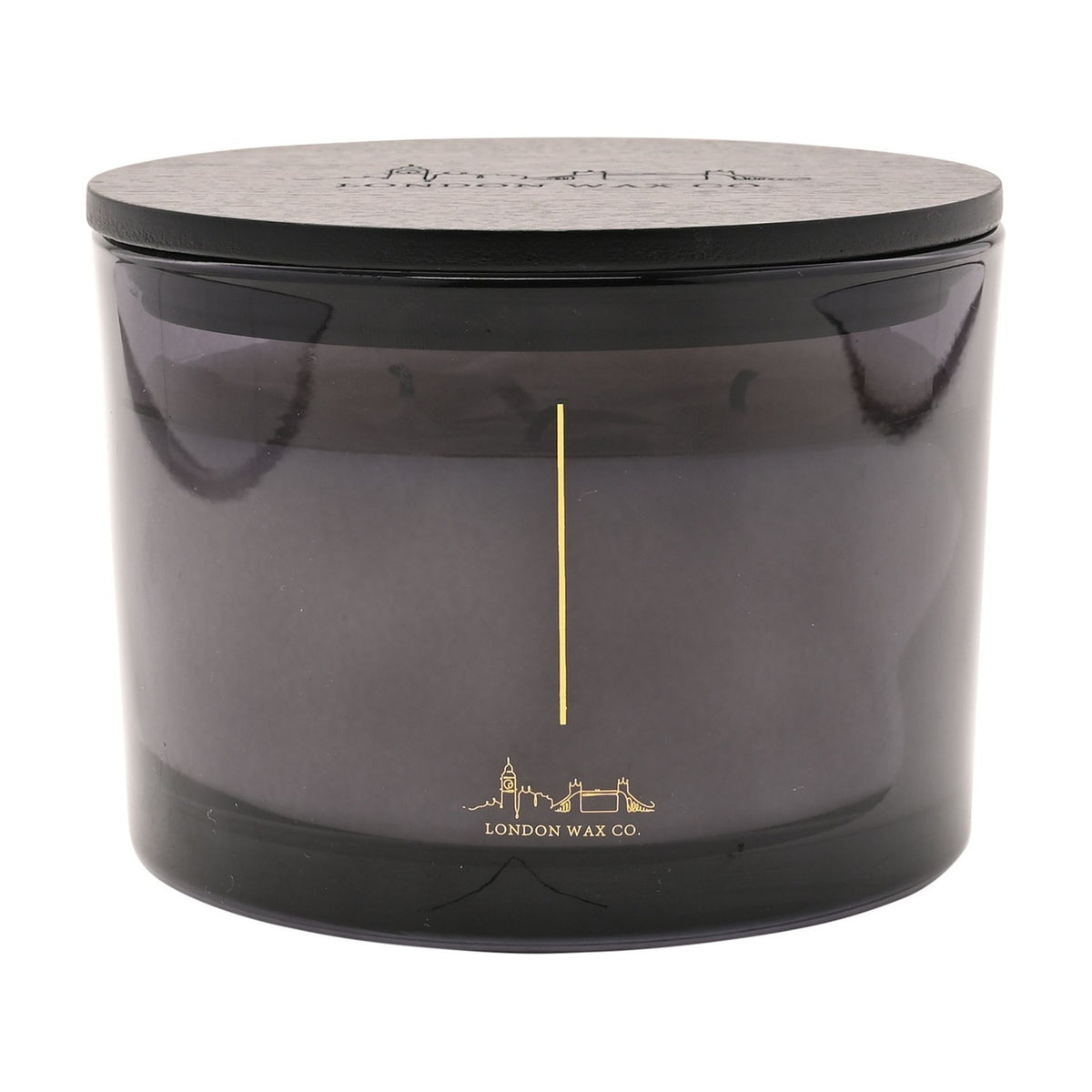Essence of Time 3 Wick Scented Candle 397g - Grey & Black