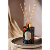 Pomegranate Noir Glass Reed Diffuser 250ml - Navy & Green