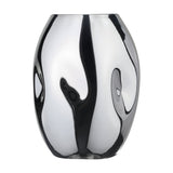 Xiporai Glass Vase 19.8cm - Chrome