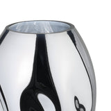 Xiporai Glass Vase 19.8cm - Chrome