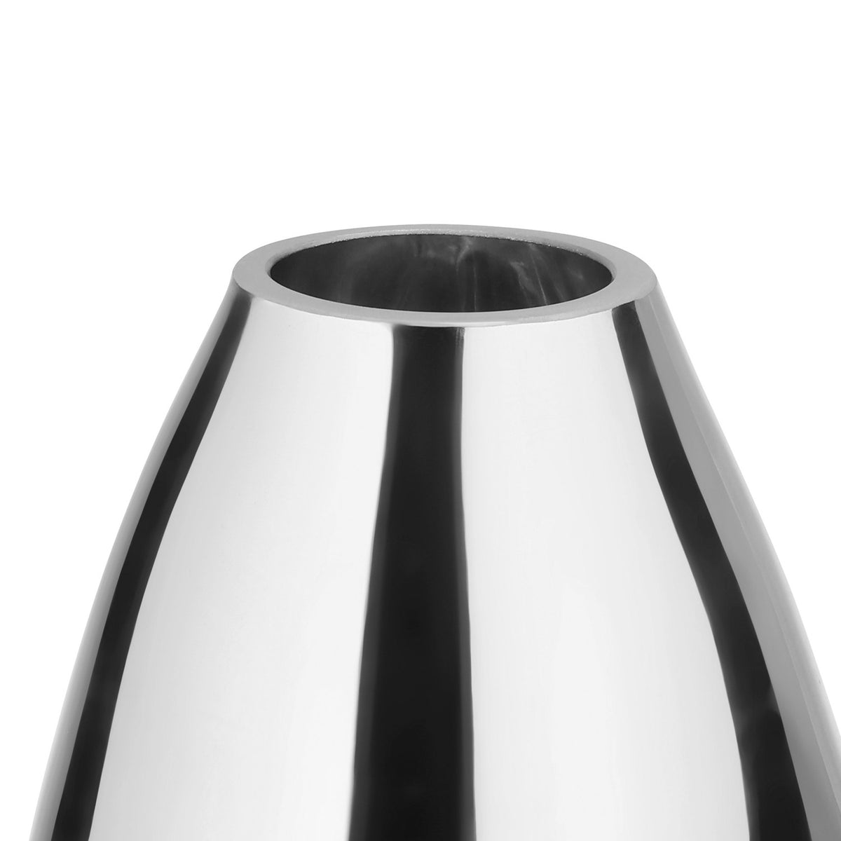 Xiporai Glass Vase 28.5cm - Chrome