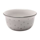 Set of 4 Christmas Tree Porcelain Dipping Bowls - White