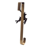 Leaping Stag Christmas Over Door Wreath Hanger - Gold