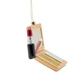 Makeup Hanging Plastic Christmas Tree Decoration - Gold