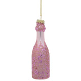 Girls Night Glass Christmas Tree Decorations Set of 2 - Pink