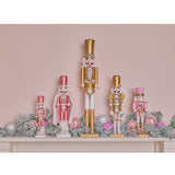 Drummer Nutcracker Christmas Wooden Figurine 60cm - Gold