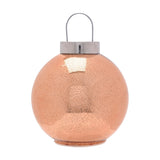 Mercury Glass Bauble LED Light-Up Decoration 19.5cm - Champagne