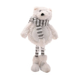 Blizzard the Polar Bear Christmas Decoration 23cm - White
