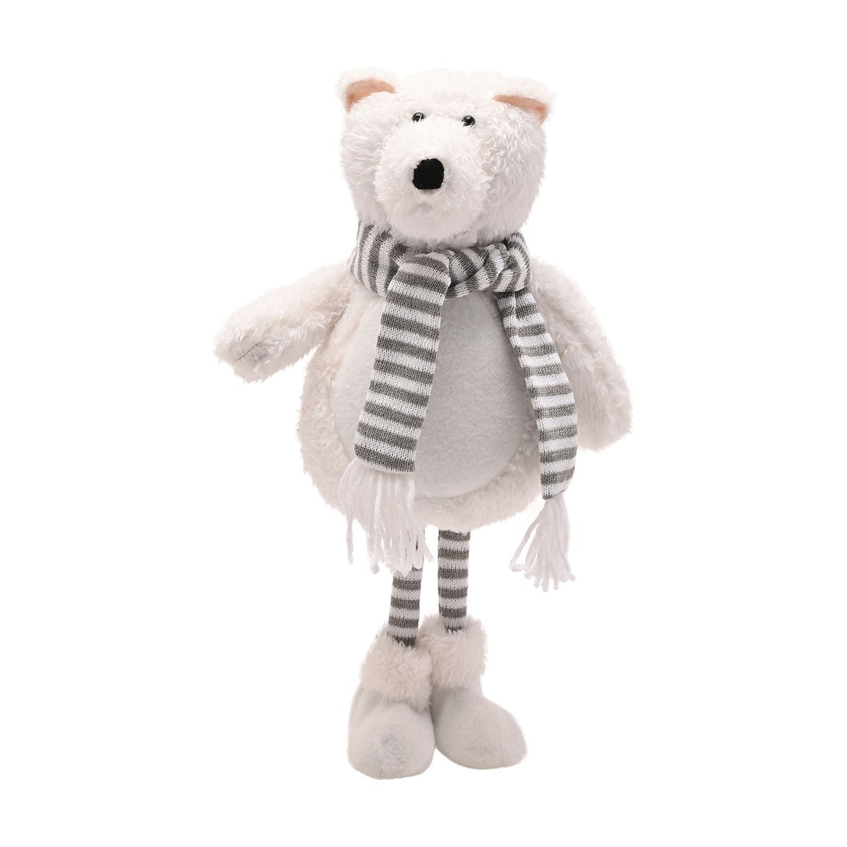 Blizzard the Polar Bear Christmas Decoration 37cm - White