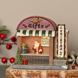 Christmas Village Gift Shop Kit Light-Up Decoration 13cm