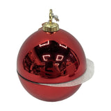 Christmas Bauble Mercury Glass Scented Candle 60g - Red