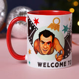 Welcome To The Party, Pal 11oz Gloss Stoneware Mug - White