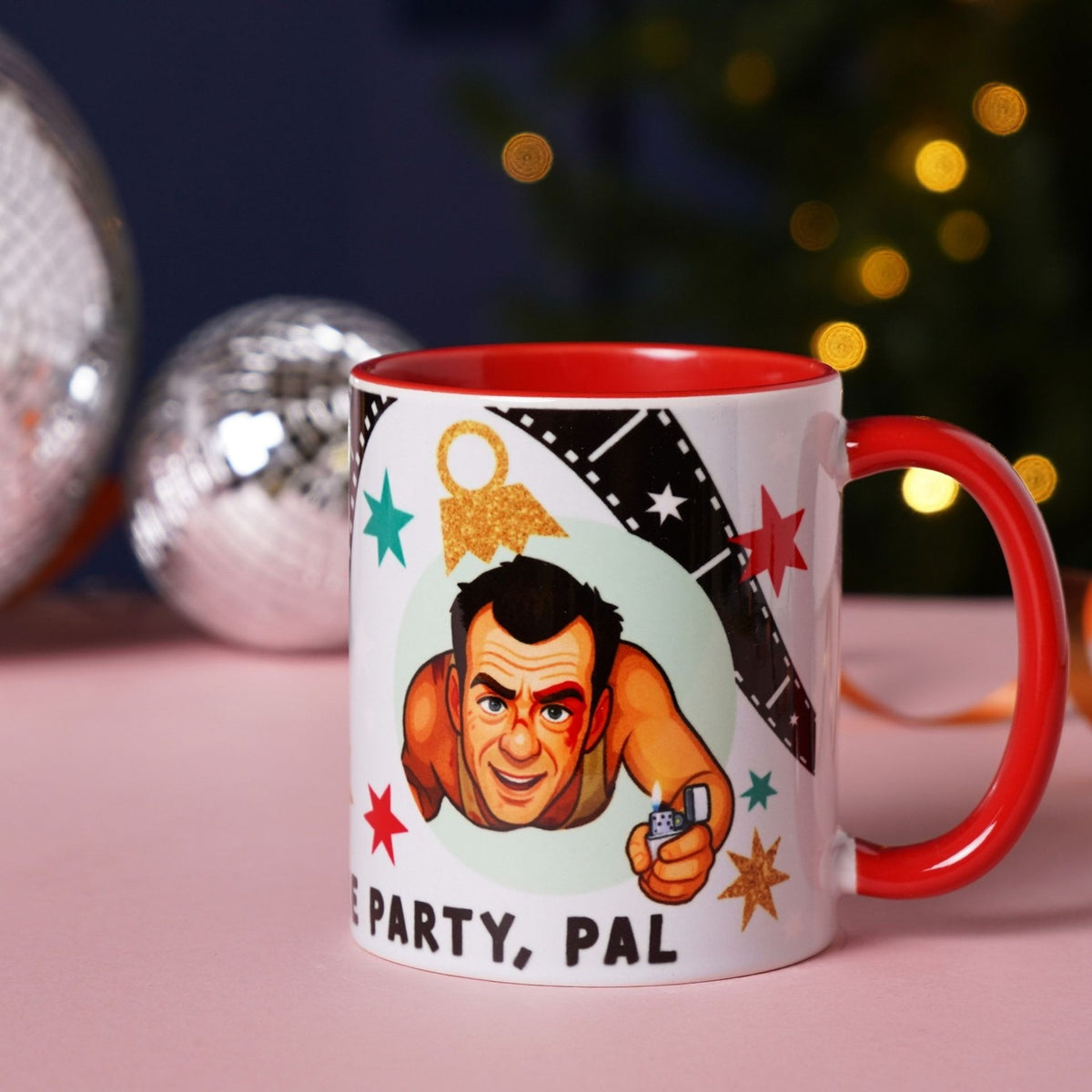 Welcome To The Party, Pal 11oz Gloss Stoneware Mug - White