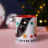 I Made My Coffee Disappear Cartoon Stoneware Mug 11oz - Red