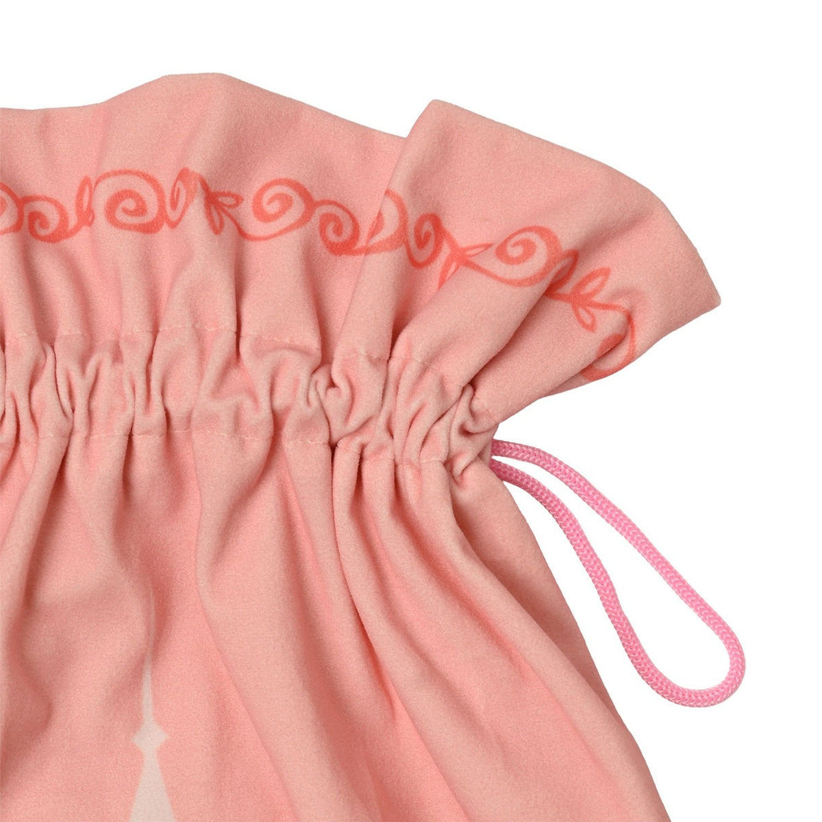 Christmas Sparkle Princesses Drawstring Present Sack - Pink
