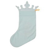 Moana Princess Crown Christmas Stocking with Loop - Blue