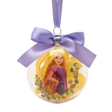 Rapunzel Princess Faux Flower Bauble Christmas Tree Decoration