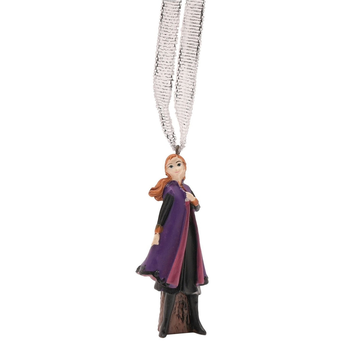 Set of 3 Frozen Hanging Resin Christmas Tree Decorations
