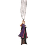 Set of 3 Frozen Hanging Resin Christmas Tree Decorations