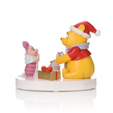A Good Day for Sharing Winnie the Pooh Large Resin Figurine