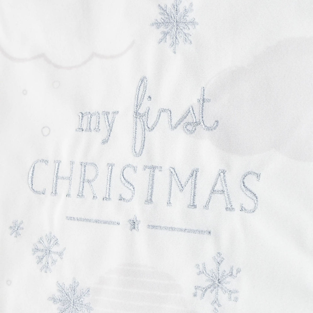 Dumbo First Christmas Stocking with Hanging Loop - White