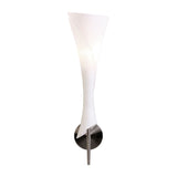 Zack 1 Light Wall Light - Satin Nickel