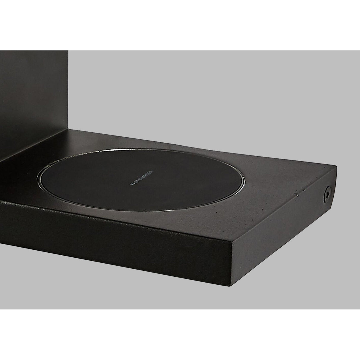 Zanzibar Globe LED Wall Light With Switch & Phone Induction Charger 6W 3000K - Sand Black