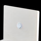 Zanzibar Backlight LED Wall Light With Switch & Phone Induction Charger 3W 3000K - Sand White