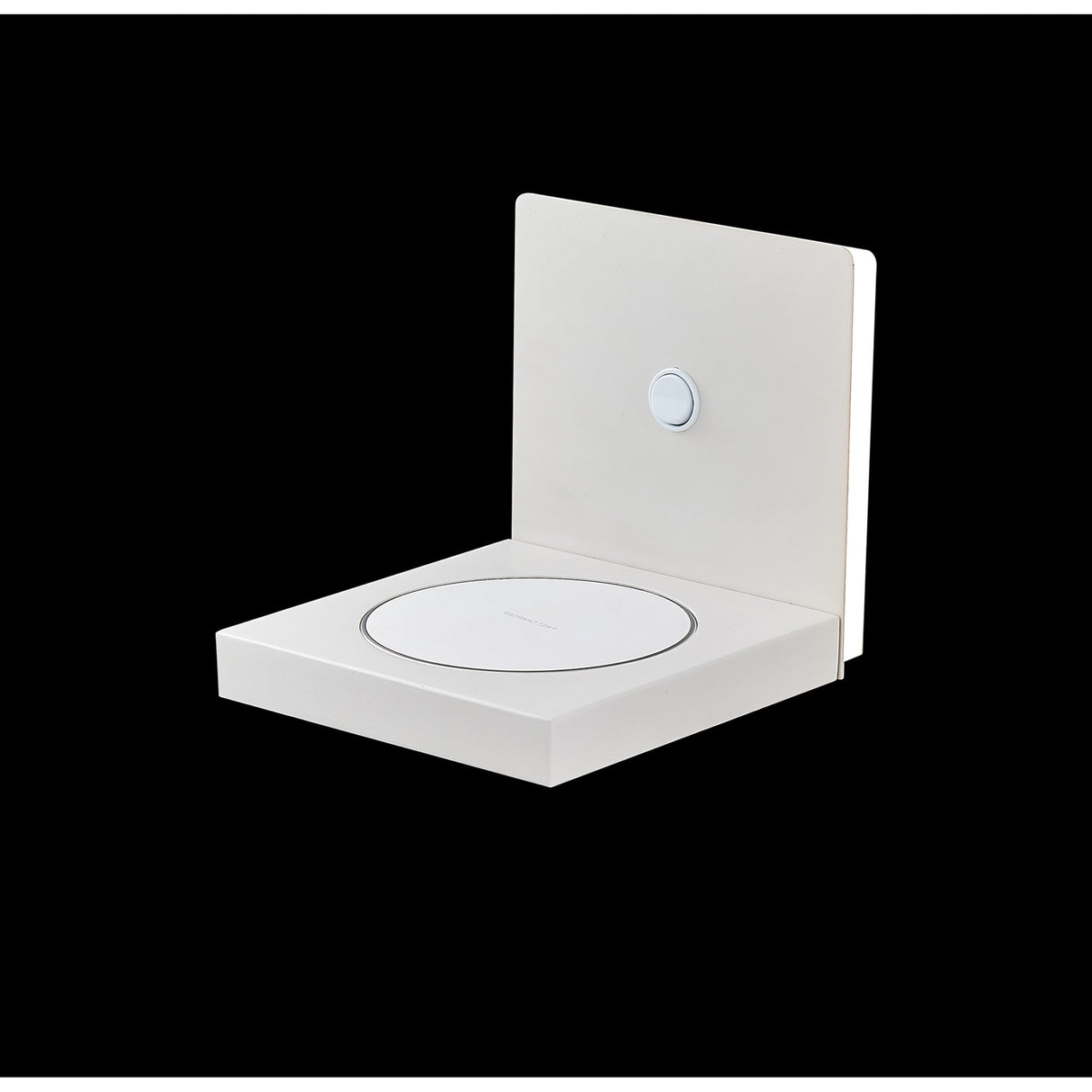 Zanzibar Backlight LED Wall Light With Switch & Phone Induction Charger 3W 3000K - Sand White