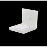 Zanzibar Backlight LED Wall Light With Switch & Phone Induction Charger 3W 3000K - Sand White