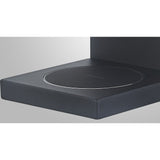 Zanzibar Backlight LED Wall Light With Switch & Phone Induction Charger 3W 3000K - Sand Black