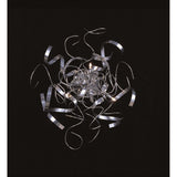 Zen Round 3 Light Wall/Ceiling Light - Chrome