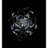 Zen Round 3 Light Wall/Ceiling Light - Chrome