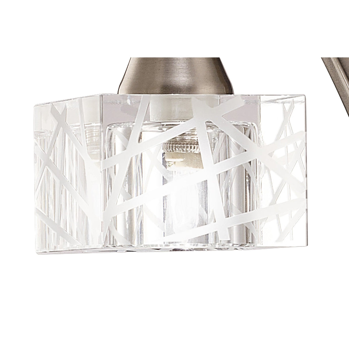 Zen 1 Light Table Lamp - Satin Nickel