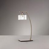 Zen 1 Light Table Lamp - Satin Nickel