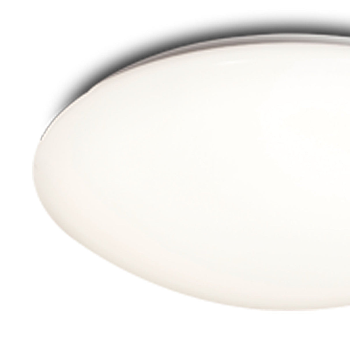 Zero Large Flush 5 Light Wall/Ceiling Light - White
