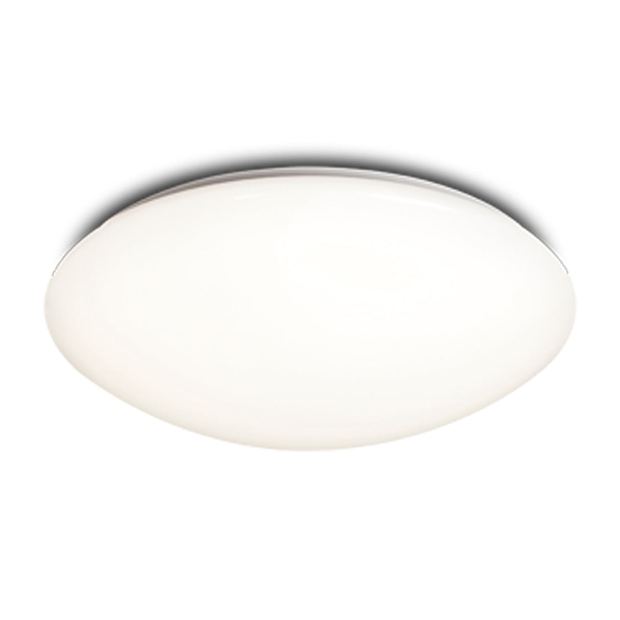 Zero Large Flush 5 Light Wall/Ceiling Light - White