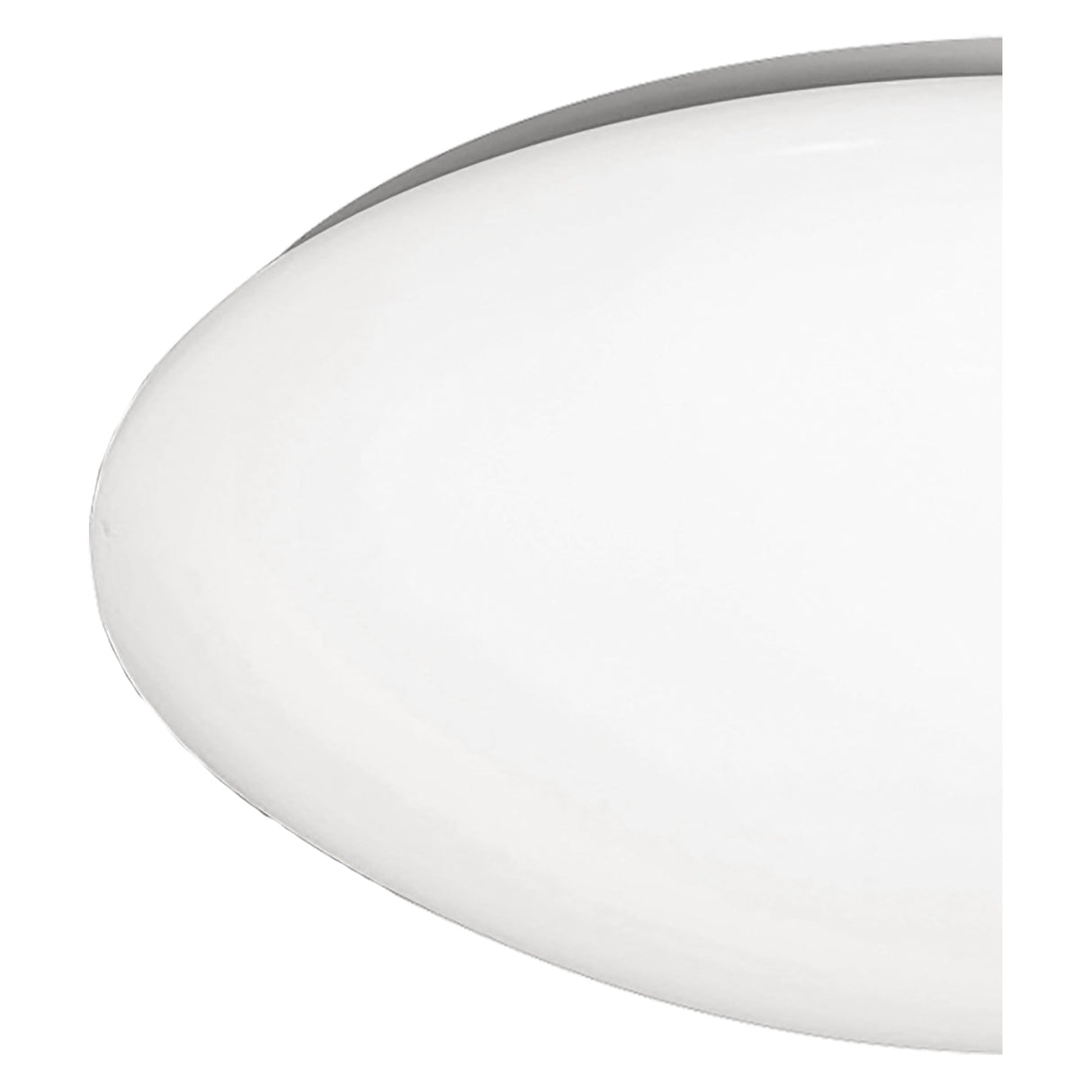 Zero Medium Flush 3 Light Wall/Ceiling Light - White