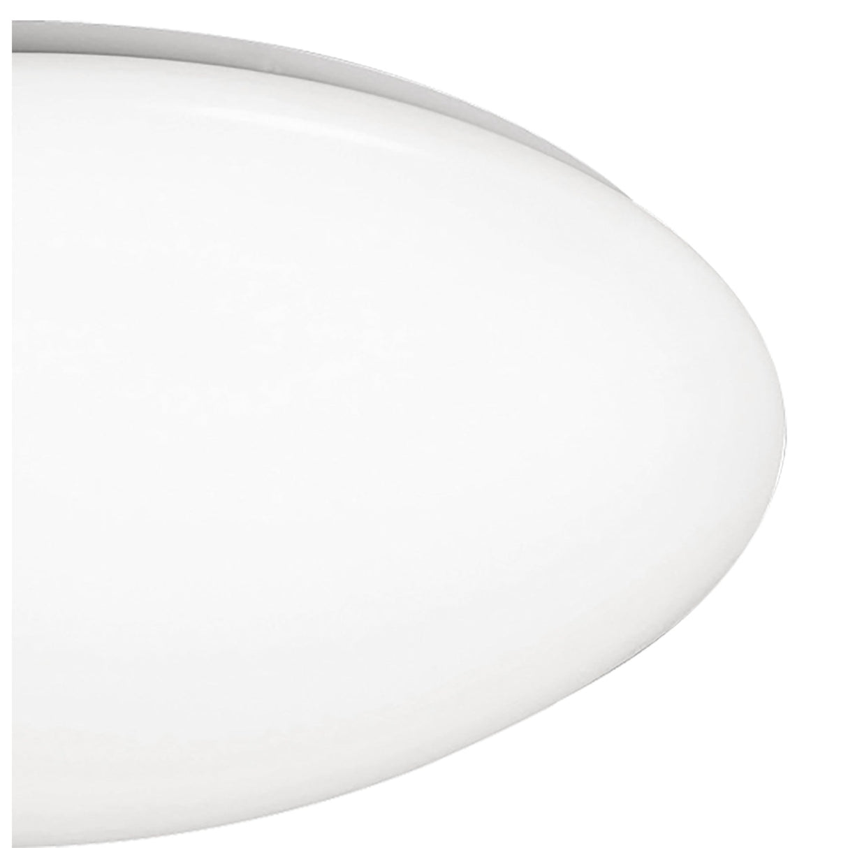 Zero Medium Flush 3 Light Wall/Ceiling Light - White