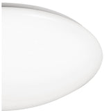Zero Medium Flush 3 Light Wall/Ceiling Light - White