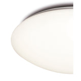 Zero Round 9 Light Wall/Ceiling Light - White