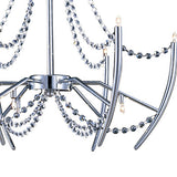 Zest 60cm Round 9 Light Crystal Chandelier - Polished Chrome