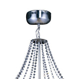 Zest 63cm Round 18 Light Crystal Chandelier - Polished Chrome